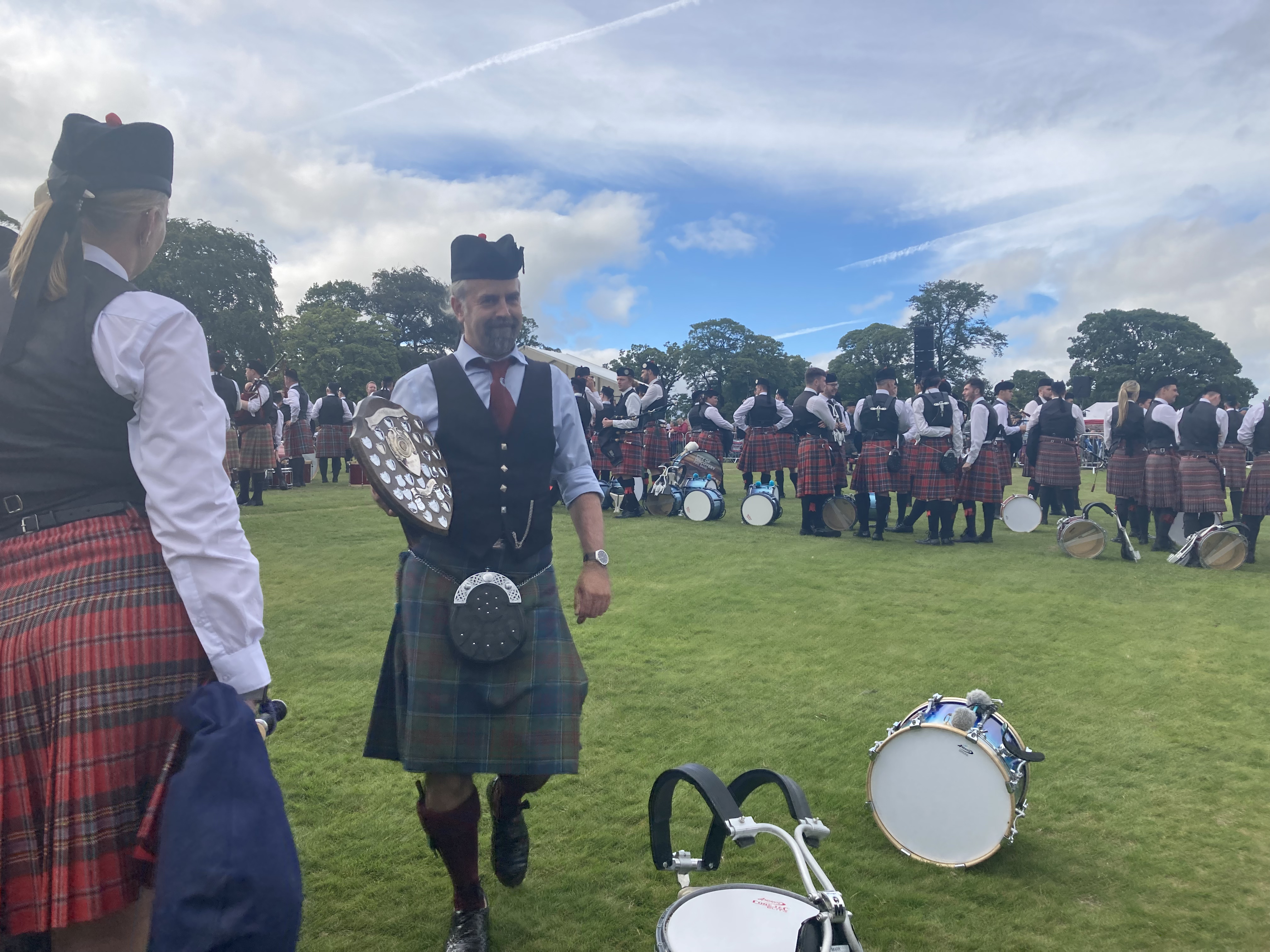 Stockbridge Pipe Band - Scottish, Dumbarton - July 2022